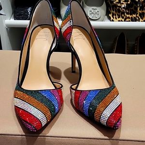 Beautiful coloful heels